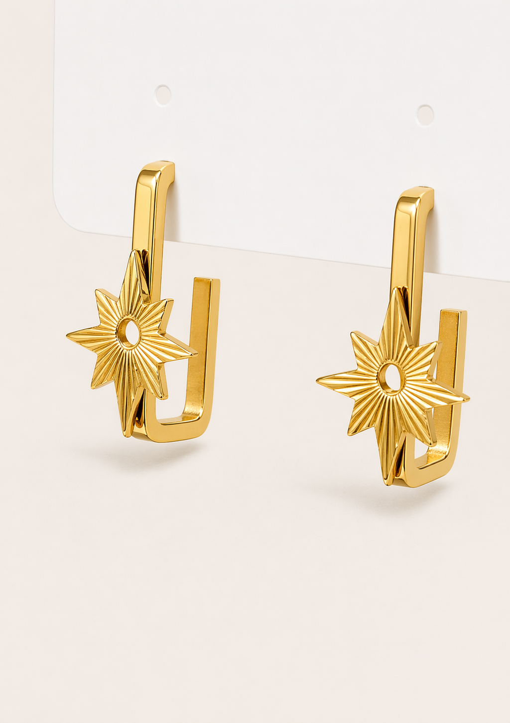 Solara Star Earrings