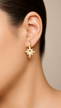 Solara Star Earrings
