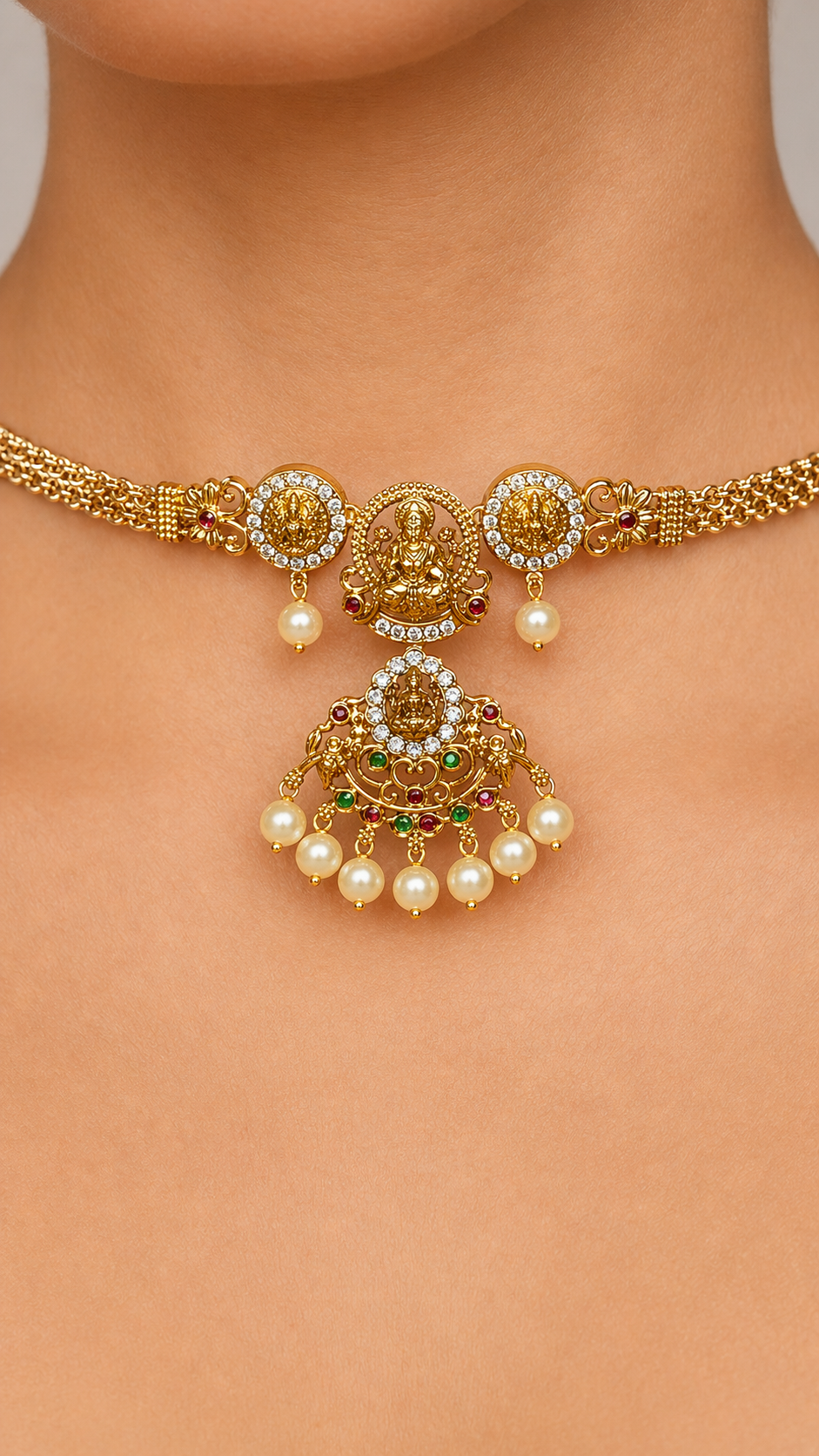 Lakshmi Temple Choker Set