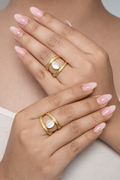 Lune Layered Ring