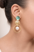 Azure Halo Pearl Drops