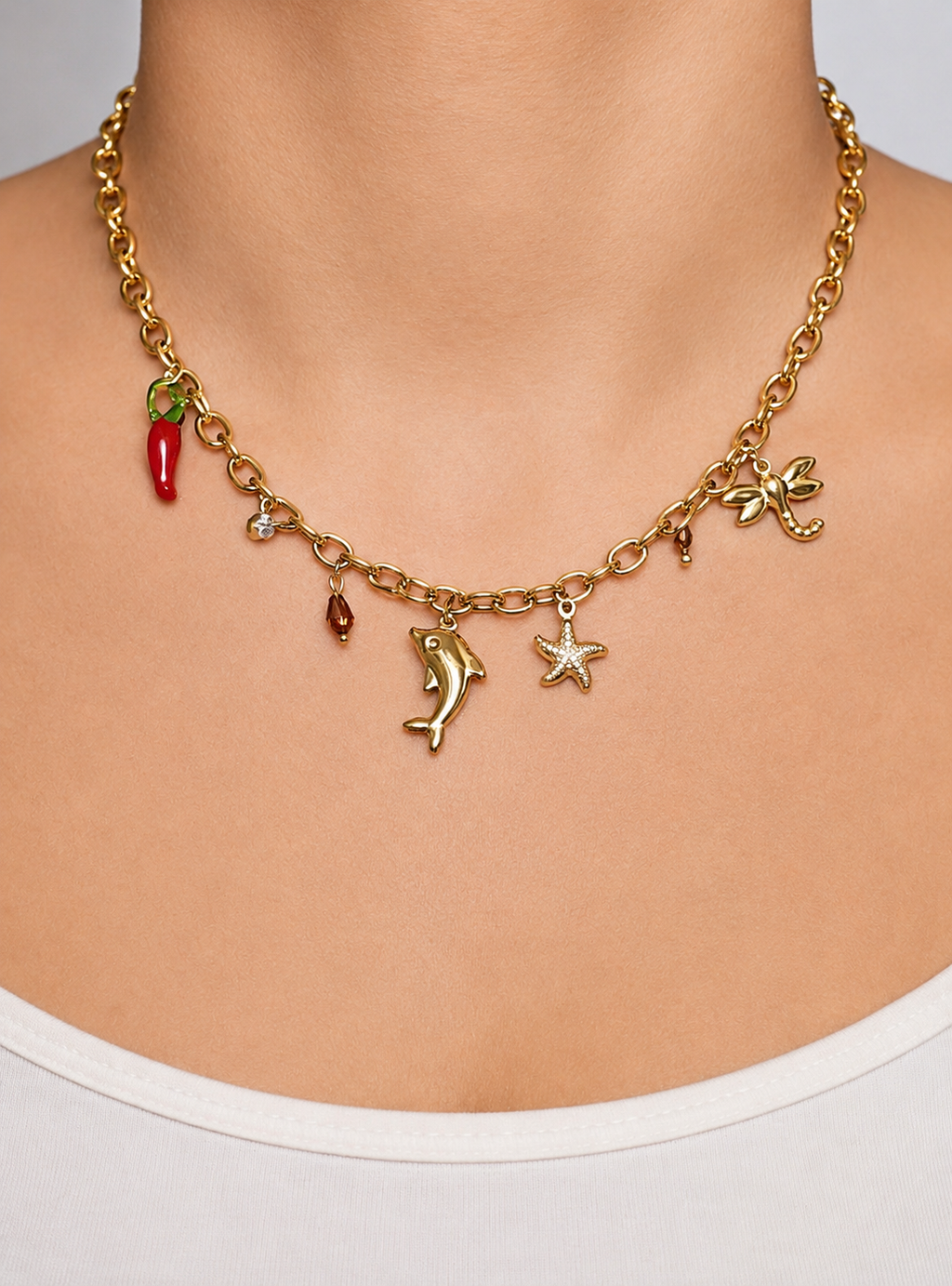 Amalfi Charm Necklace