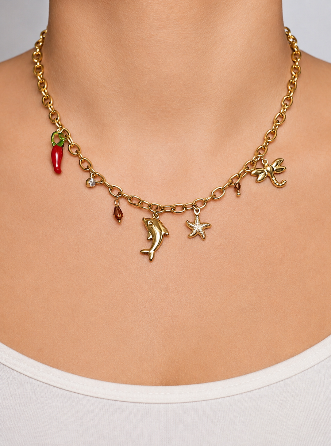 Amalfi Charm Necklace