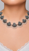 Turquoise Gajraaj Set