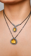 Noir Citrine Layers Set