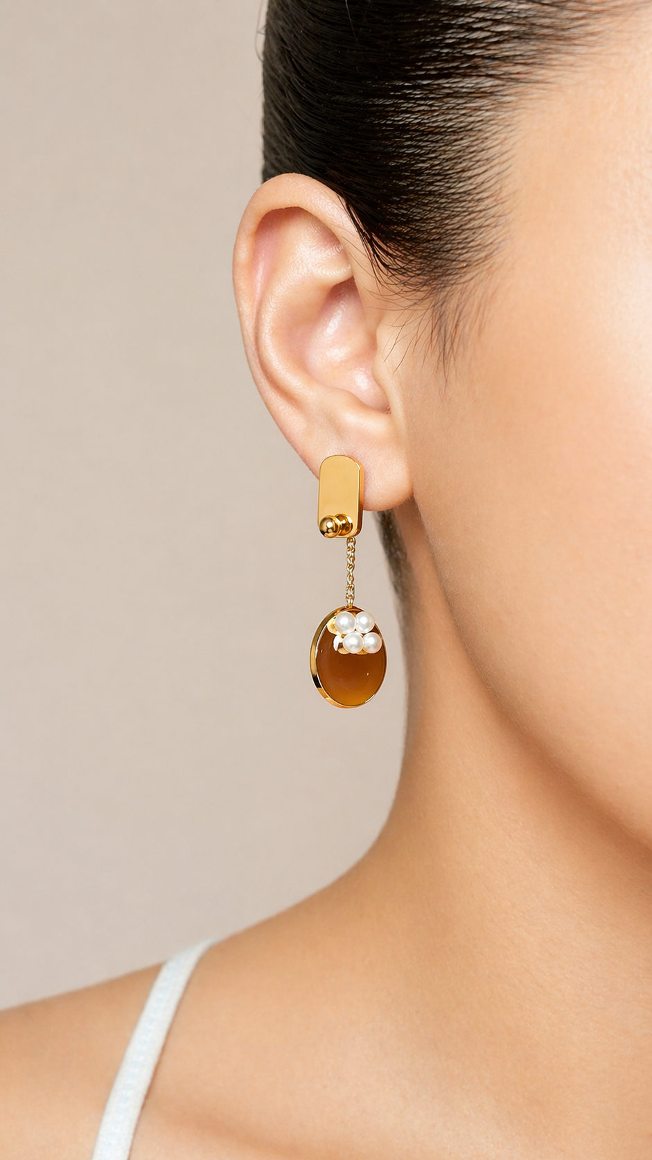 Stud n Drop Earrings