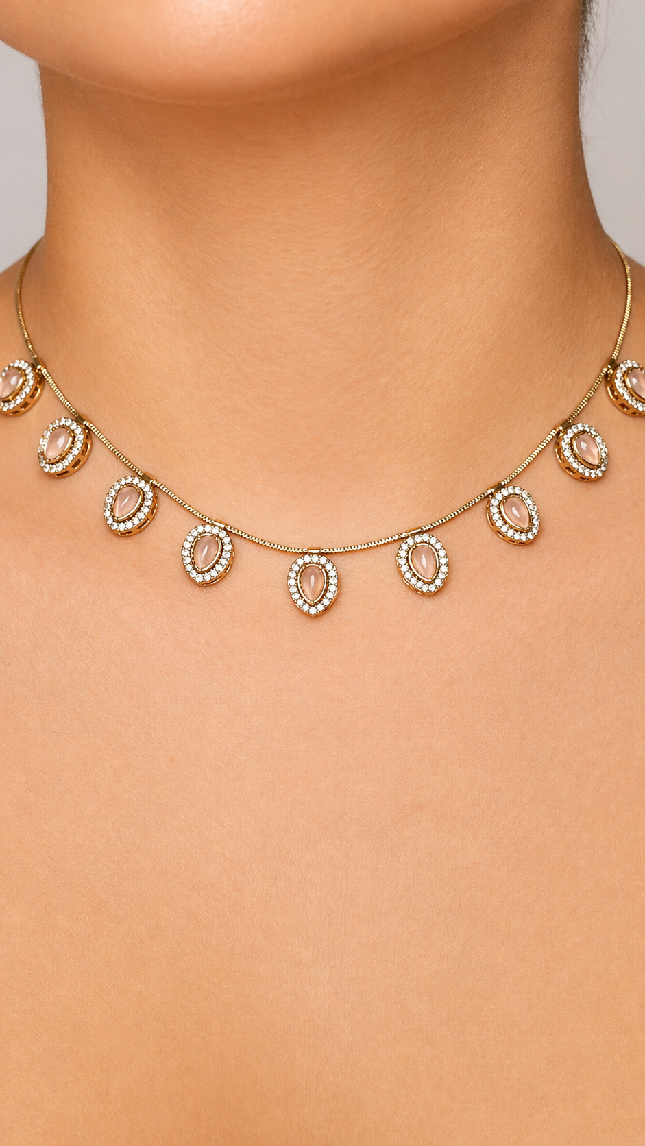 Rosé Veil Drop Set