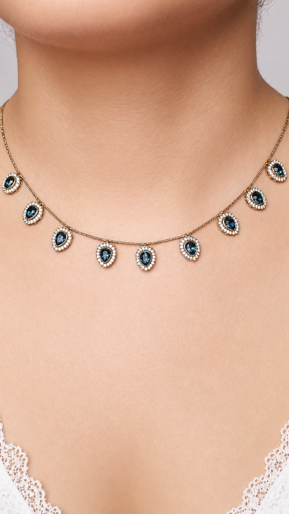Bleu Lumière Set