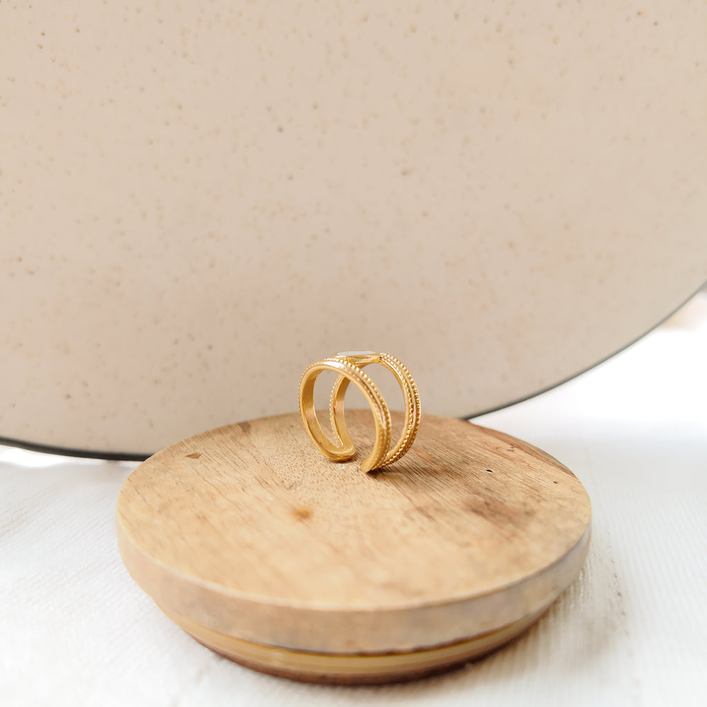 Lune Layered Ring