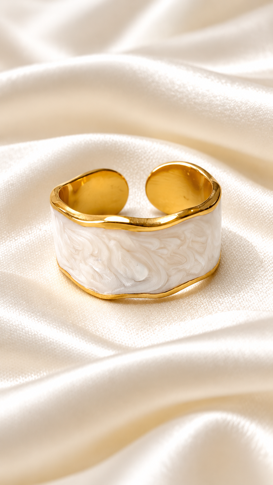 Marble Band Ring