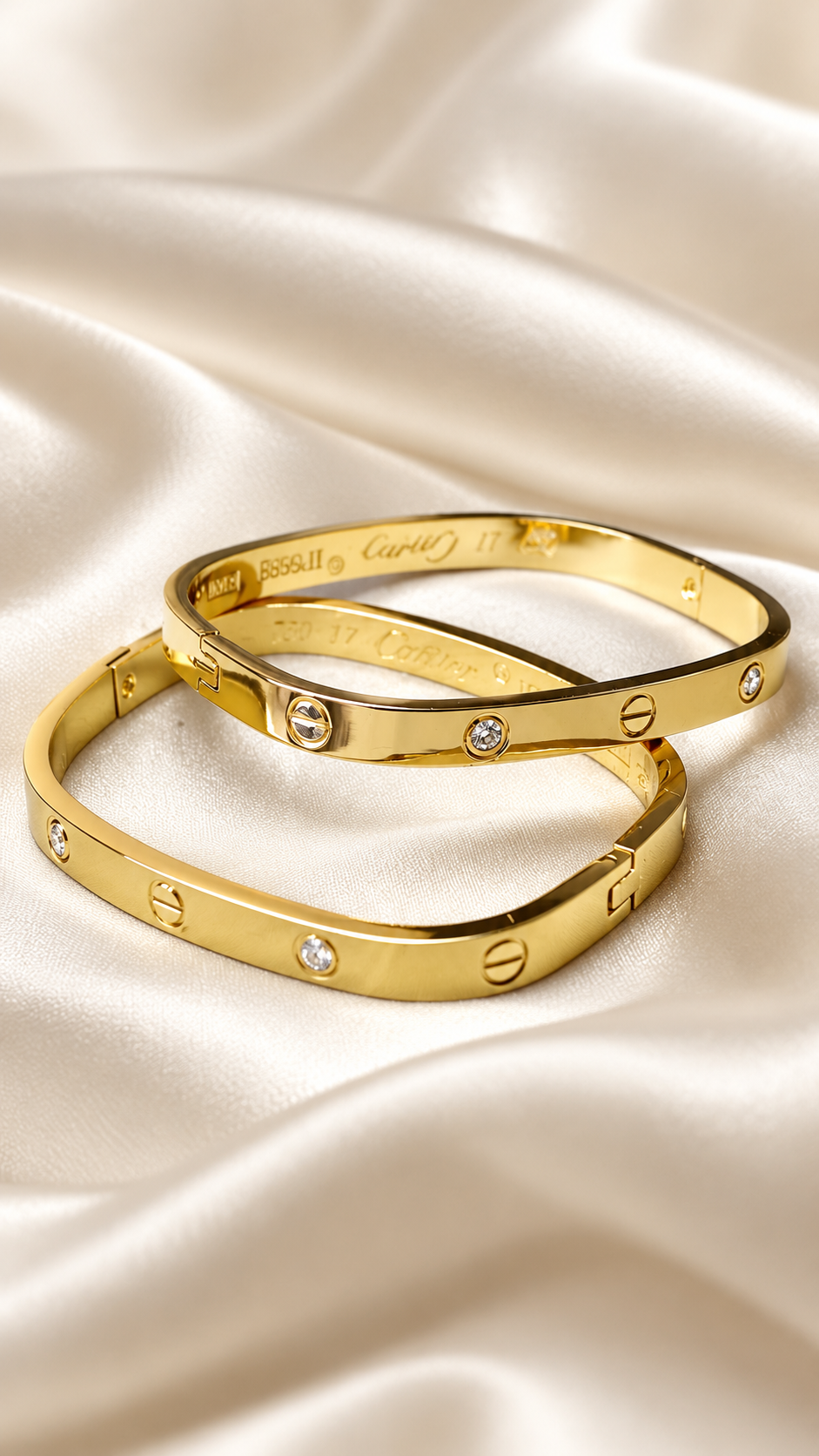 Celeste Rectangle Gold Studded Bracelet detail