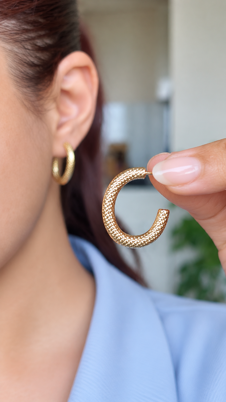Mesh Daily Hoops worn